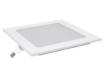 Светодиодный встраиваемый светильник Gauss ультратонкий квадратный IP20 12W 3000K 940111112