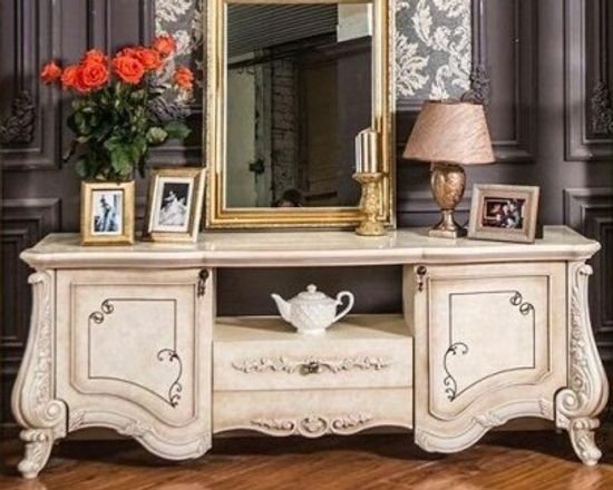 Тумба-ТВ МАРСЕЛЛА корень ясеня глянец