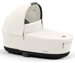 Коляска Cybex Priam IV Matt Black complete Aton B2 Bay Blue Base One 4 в 1 Off White