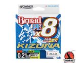OWNER Шнур Kizuna X8 Broad PE multi color 10м 300м 0,21мм 15,3кг
