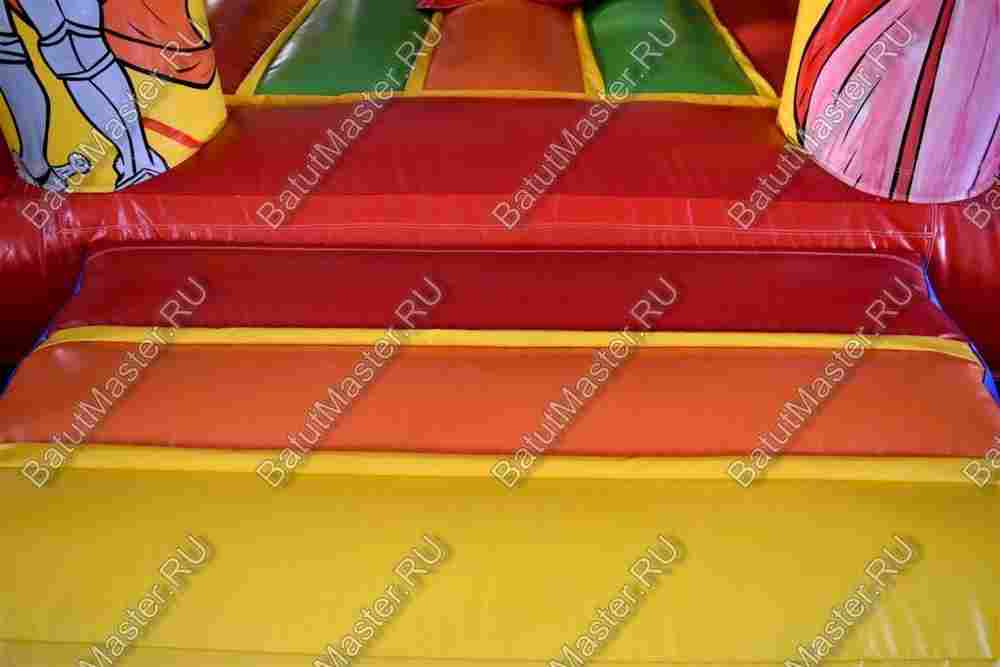 Коммерческий надувной батут "Замок дракона"