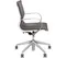 Офисное кресло Mercury LB, серая сетка, матовый алюминий