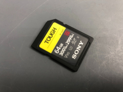 Sony SF-G 64GB TOUGH SERIES UHS II SDXC 300/299