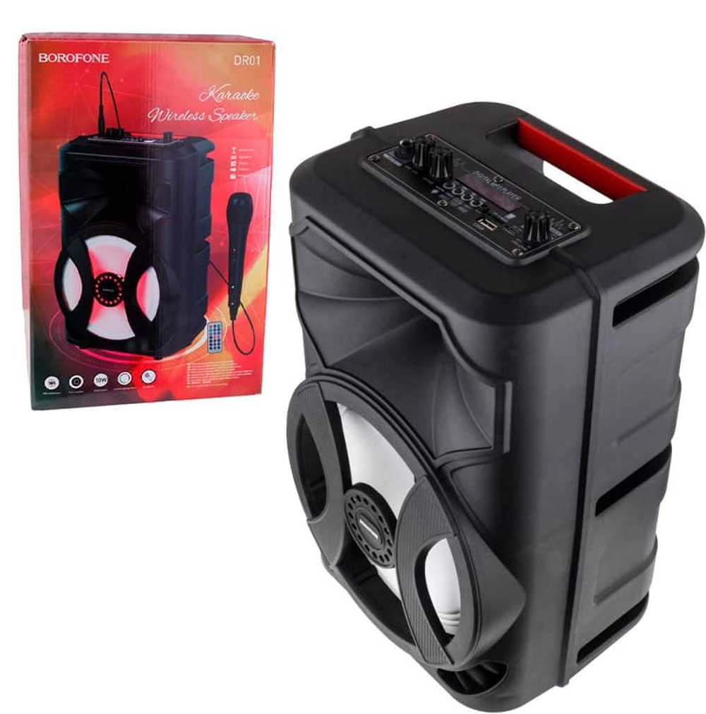 Колонка - Bluetooth BOROFONE DR01 (черный)