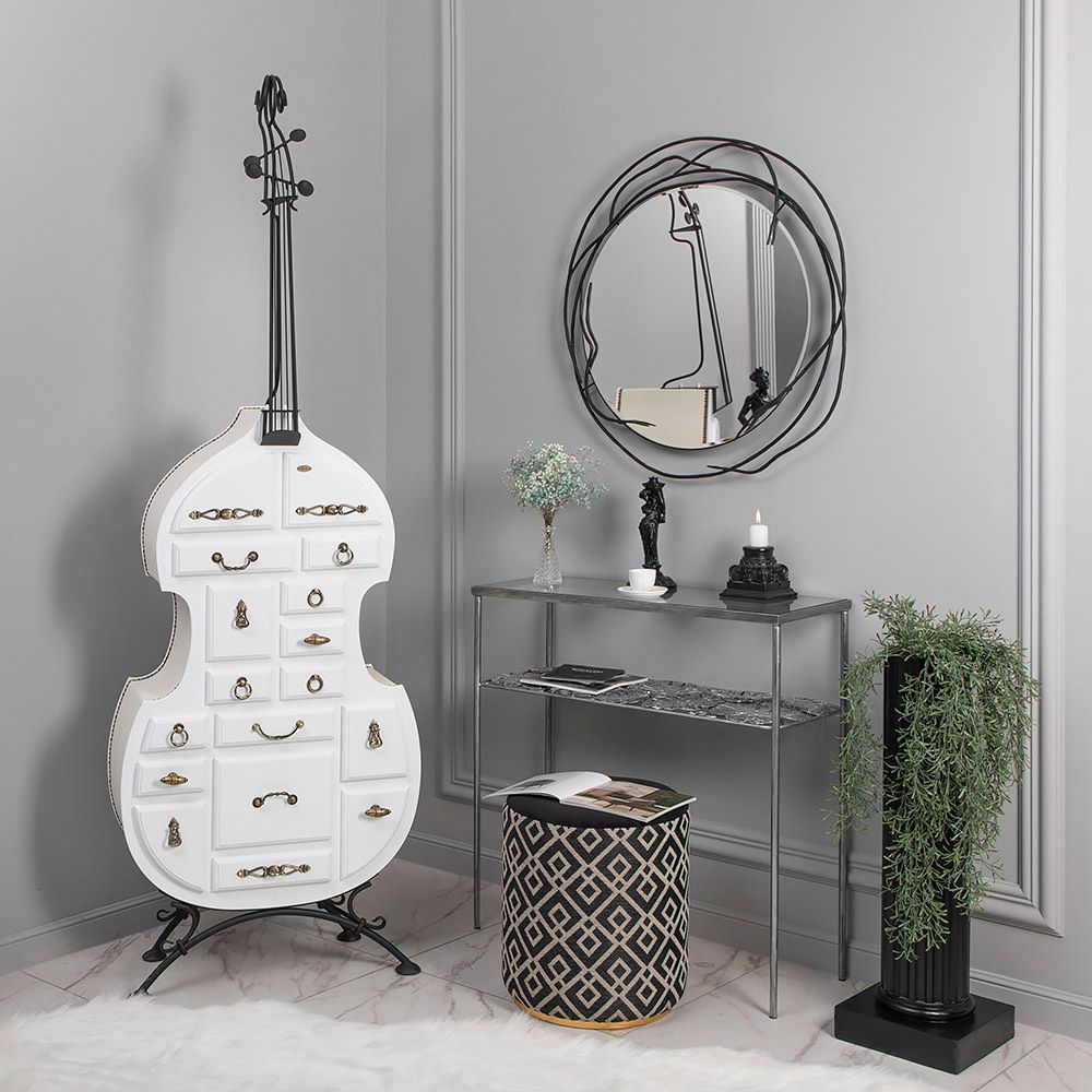 Банкетка ENZO Черный Голд