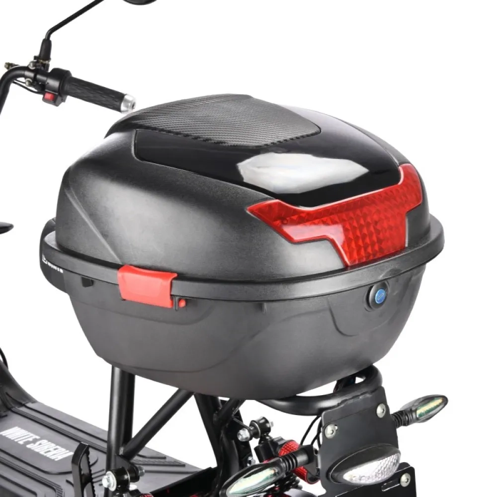 Электроскутер CityCoco WHITE SIBERIA MINI R 2.0 1200W (2022) BLACK