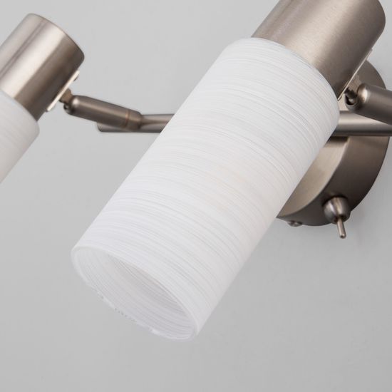 20043/2 / настенный светильник /   сатин-никель