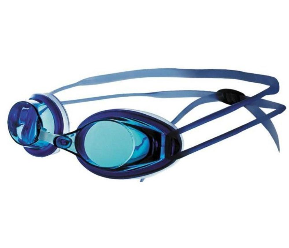 Очки для плавания Atemi, силикон (синий), N401