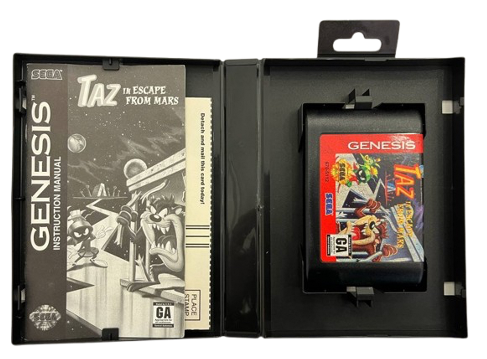 Картридж Taz in Escape from Mars (Sega Genesis)