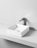 Раковина накладная Artceram Scalino 38 SCL001 05 00 Bianco Matt