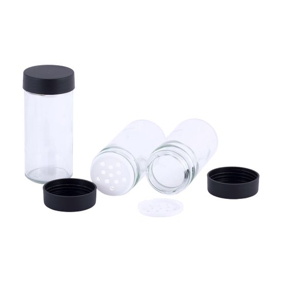 Набор ёмкостей для специй 16 шт. Kamille КМ-7043 на круглой подставке