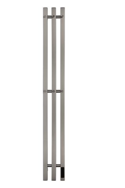 Полотенцесушитель электрический с/т Comfysan Alto-K EC-3 120/15, никель, гальваника