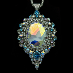 Набор для создания кулона Phosphoros, Crystal AB