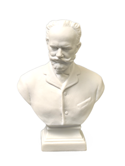 Фарфоровый бюст "П.И. Чайковский" ЛФЗ