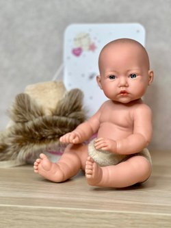 Кукла Llorens виниловая 30см Mini Baby Lion (63201)