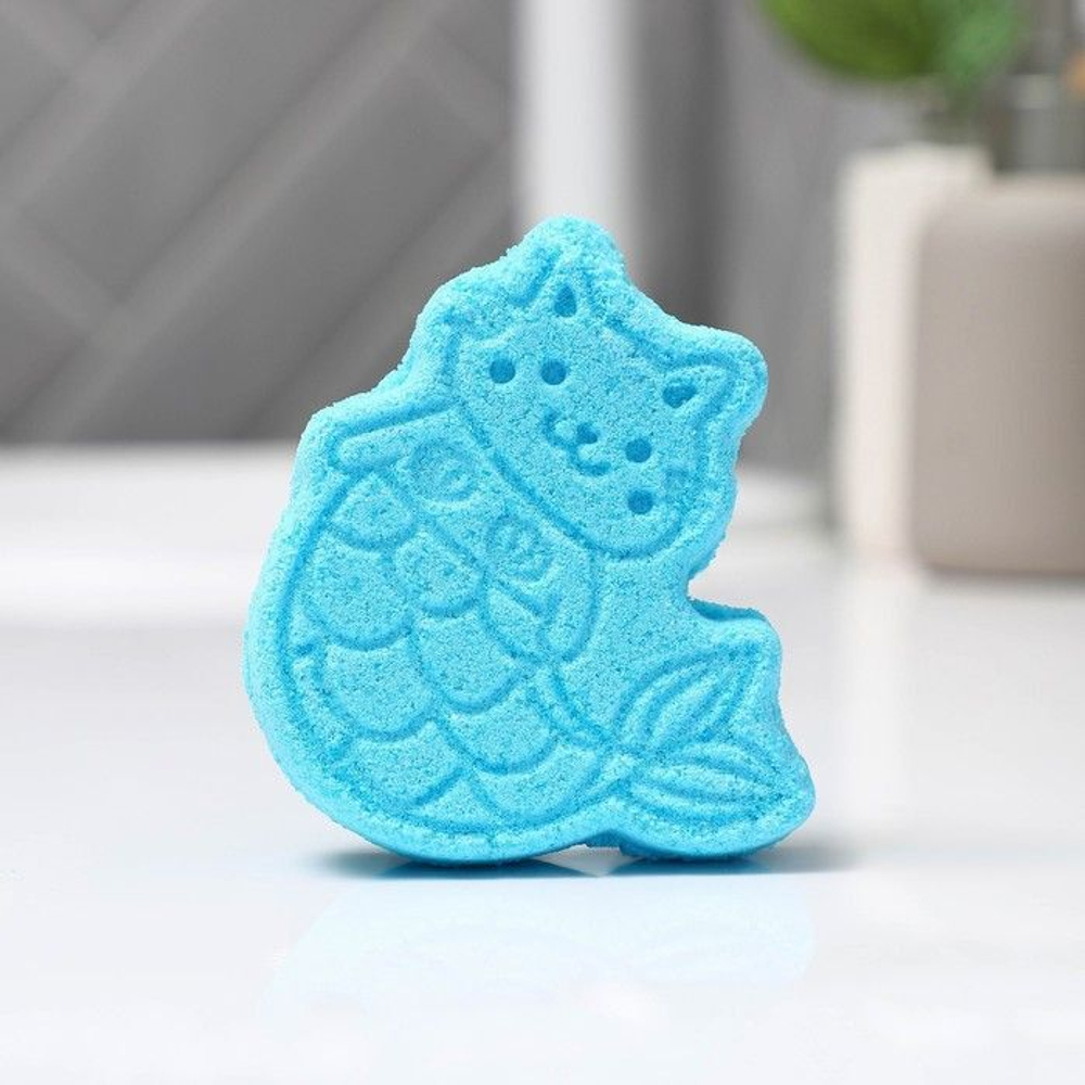 Бомбочка для ванны «Которусалка» с ароматом малинового моря - 100 гр. (Цвет: не задано)