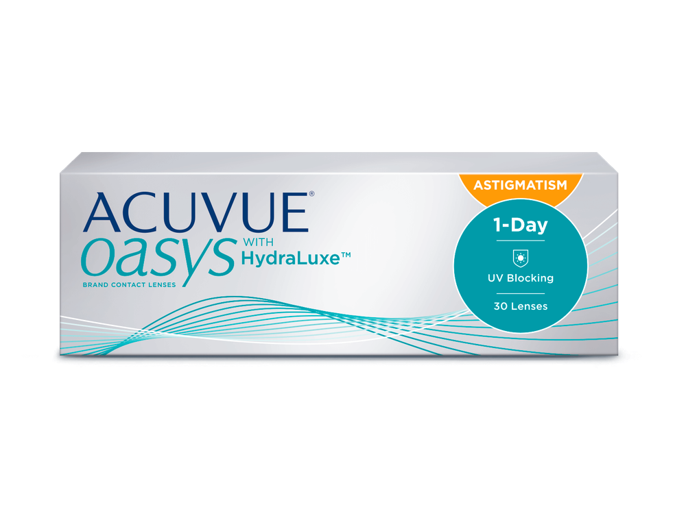 Однодневные торические контактные линзы ACUVUE OASYS 1-Day for ASTIGMATISM 30