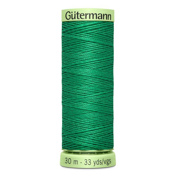 Нитки отделочные Gutermann Top Stitch 30 (30 метров), 5 кат. | 239 зеленый трилистник