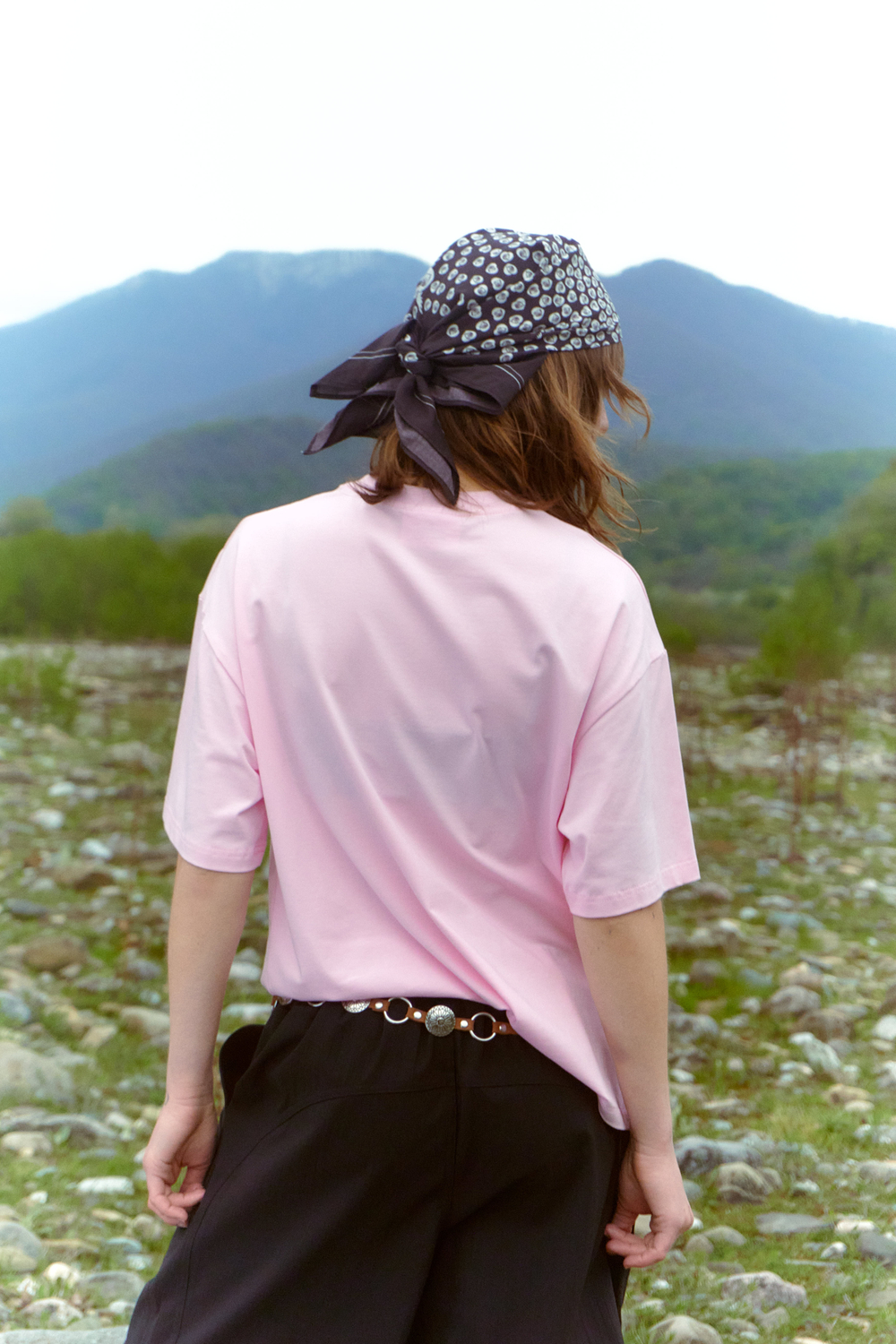 Футболка Called a Garment Flying Saucer T-Shirt "Light Pink"