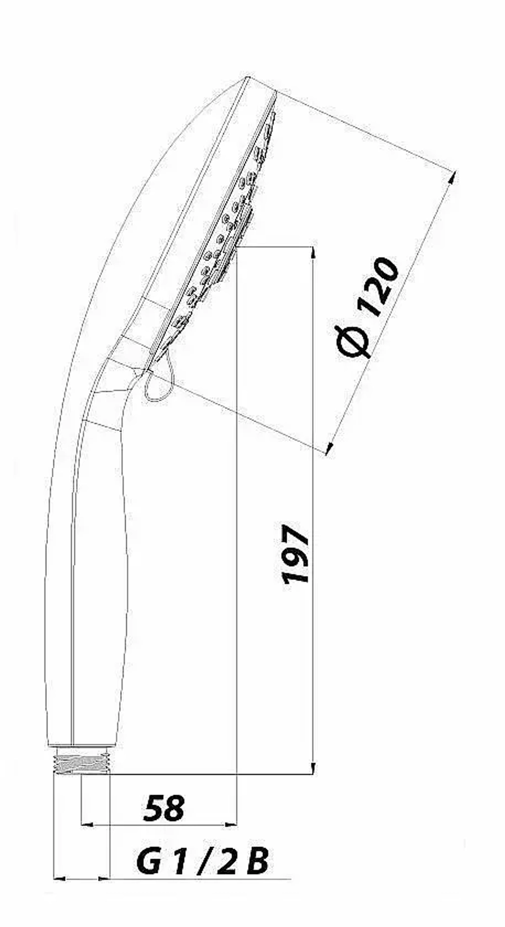 Лейка для душа LM0315C