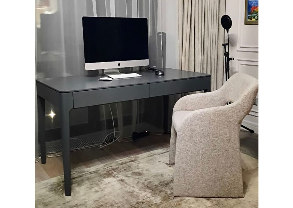 Стол письменный Type 140*70 см (темно-серый)