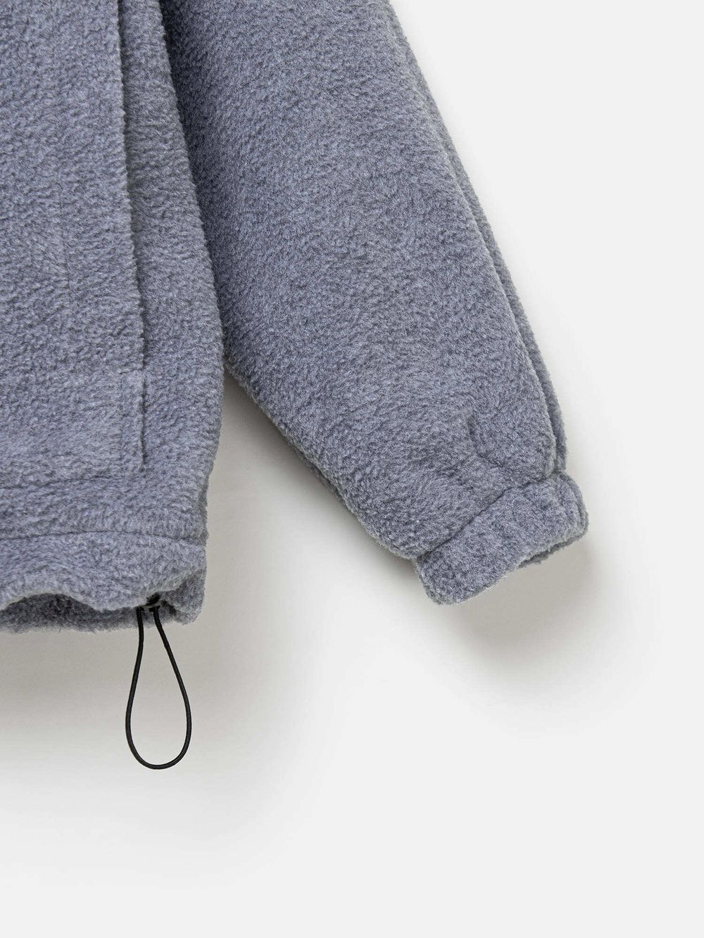 Олимпийка флисовая "Серый меланж" 7+