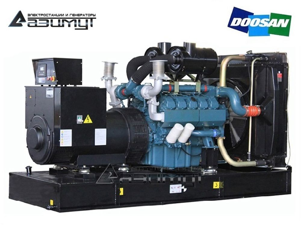 Дизельный генератор Азимут АД-500С-Т400-2РМ17 Doosan с автозапуском