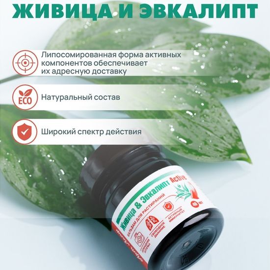 Бальзам для растирания Живица - Эвкалипт