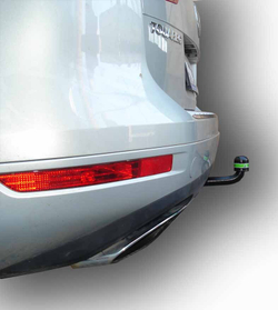 Фаркоп(прицепное) Лидер-Плюс для VOLKSWAGEN TOUAREG 2002-2018, AUDI Q7 2005-2015, PORSCHE CAYENNE 2002 -2017 (паспорт и сертификат в комплекте)(без электрики)V124-A