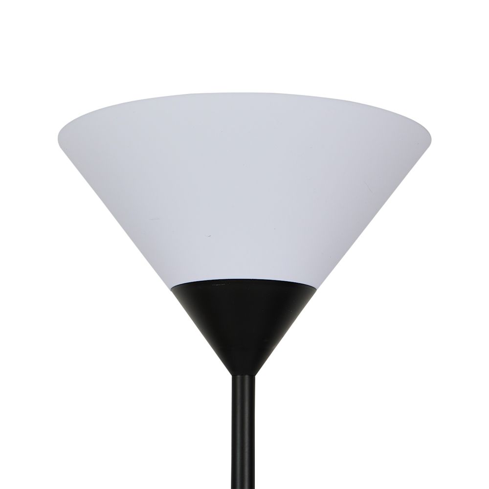 UML-T520 E27+E14 BLACK-WHITE Торшер напольный под лампу Е27 и Е14. 2х60W. Черный-Белый. ТМ Uniel