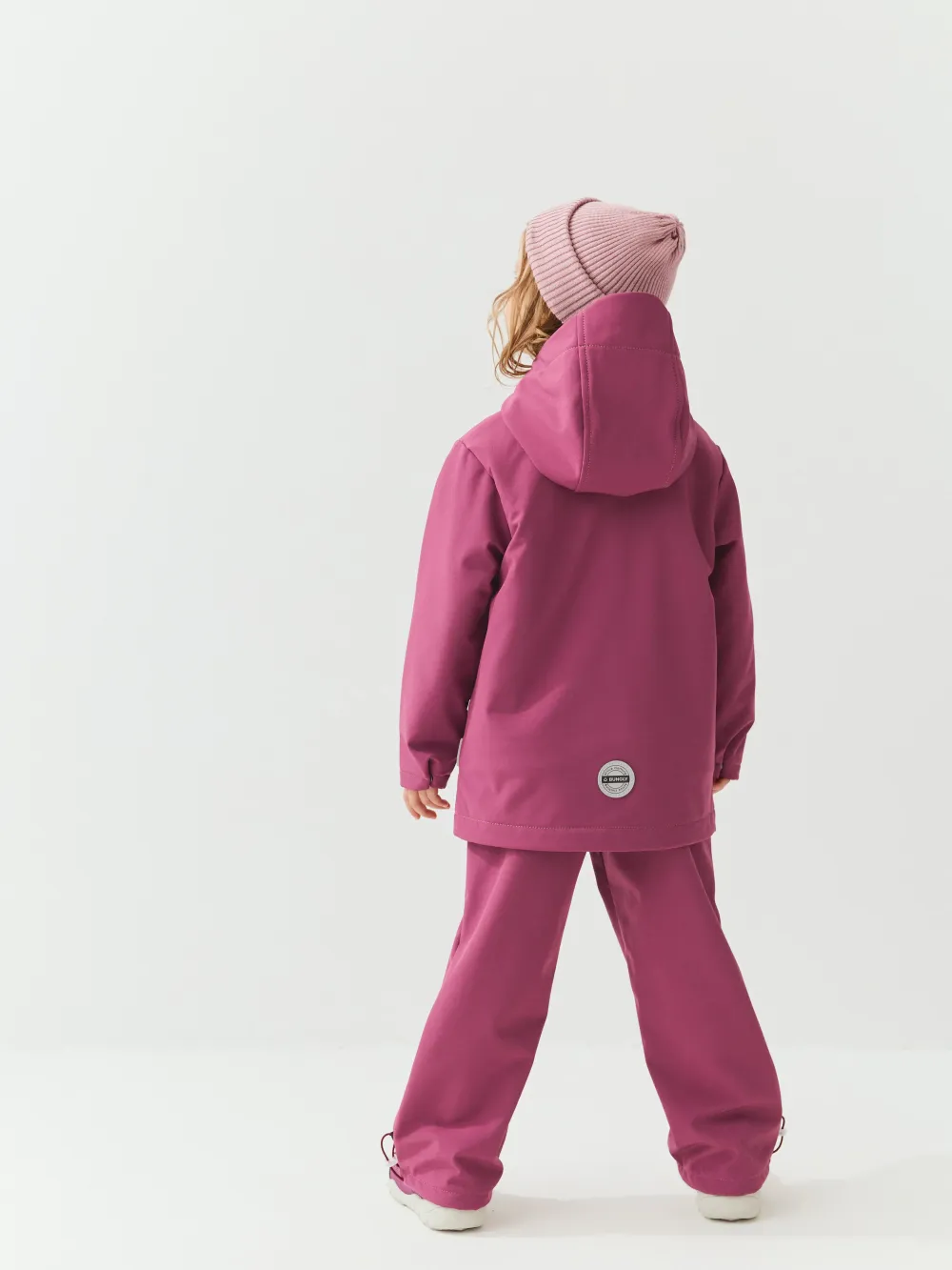 Парка Softshell демисезонная "Ягодный"