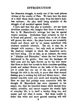 Three Little Dramas: Alladine and Palomides; Interior; Death of Tintagiles | Maurice Maeterlinck