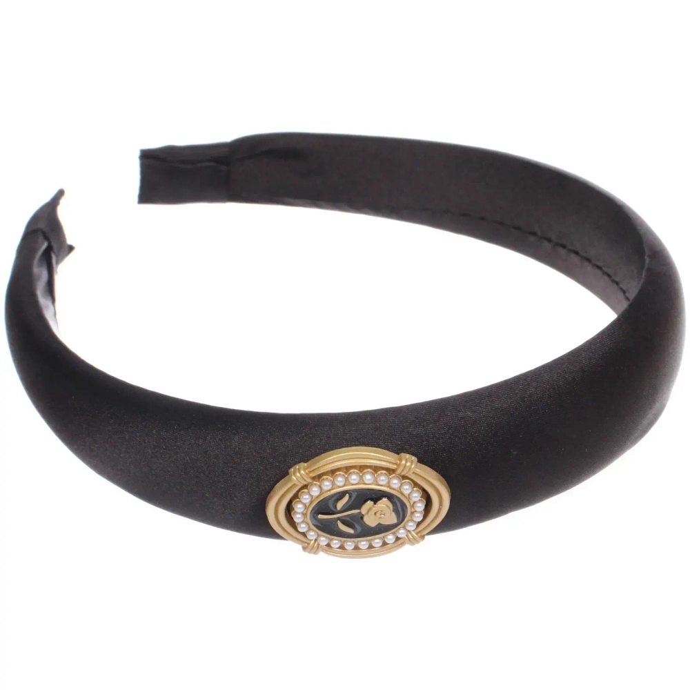 Ободок для волос «МАРЦИПАН», мали, ширина 2,8см, микс 6 цветов ( в пакете с подвесом)