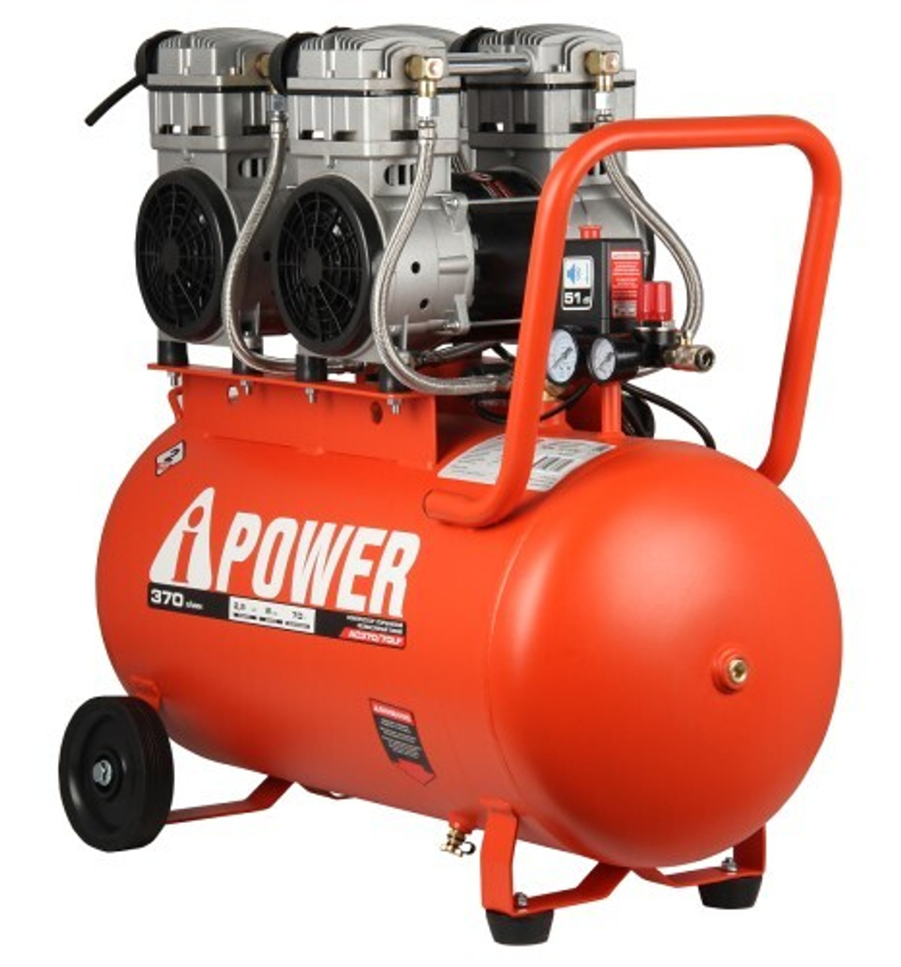 Компрессор поршневой безмасляный A-iPOWER АС370/70LF 50207