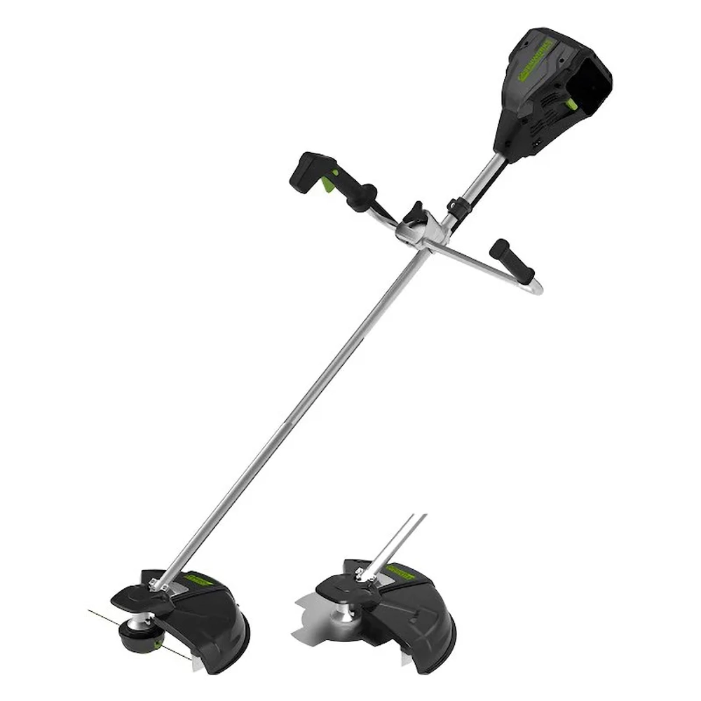 Триммер аккумуляторный Greenworks GС82BCBK25 82В (1 x 2.5 Ач, ЗУ) захват 410 мм, 6 кг, 2103107UA
