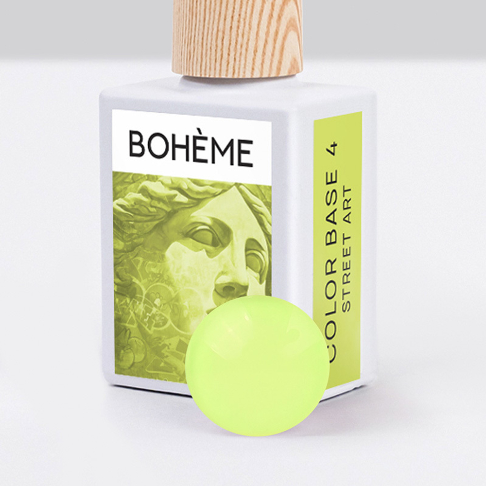 База BOHEME для гель-лака камуфлирующая Street art 4