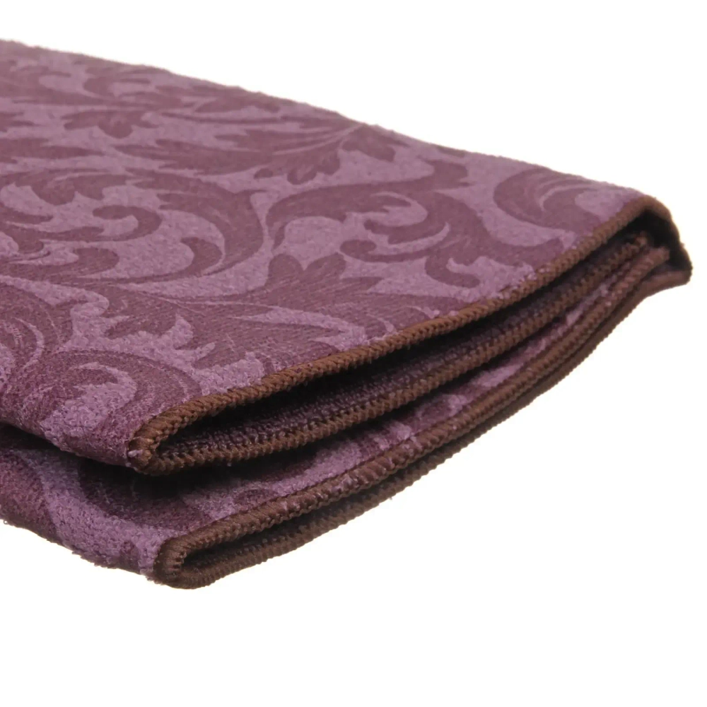 Коврик для сушки посуды 50*90см «Цветочный узор» бордовый