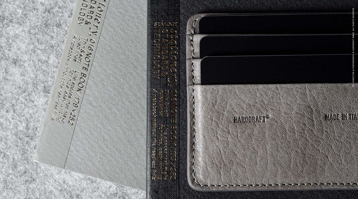 Hard Graft 3Card Case — картхолдер из кожи