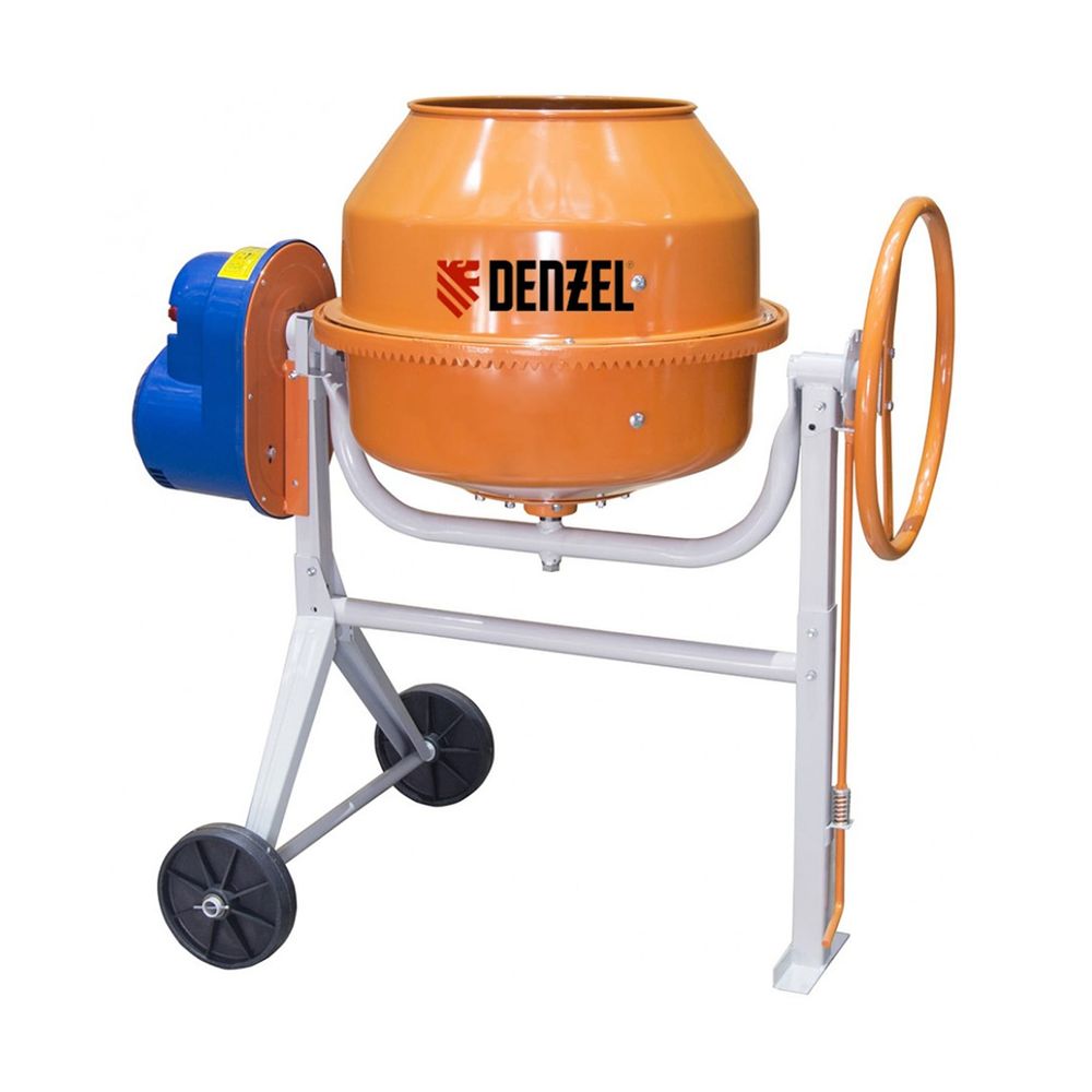 Бетоносмеситель B-125, 550 Вт, 130 л // Denzel