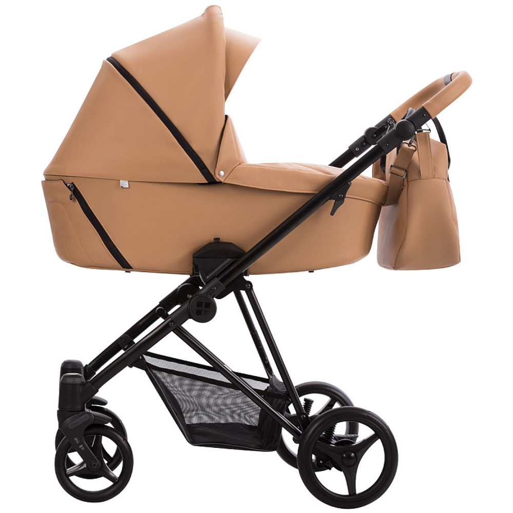 Детская коляска Bebetto Yoddi Pro 2 в 1 03 рыжая кожа