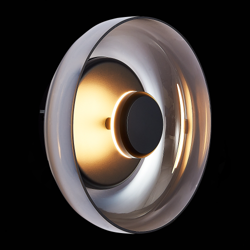 SL6002.401.01 Светильник настенный ST-Luce Черный/Дымчатый LED 1*7W 4000K