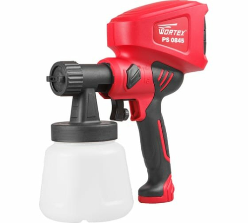 Аккумуляторный краскопульт Wortex Краскораспылитель электрический WORTEX PS 0845 (PS084502911)