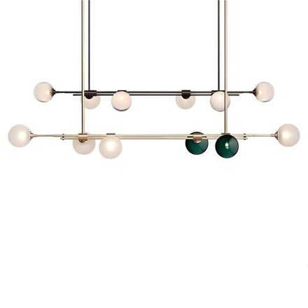 Chandelier  horizontal Trilogy Horizontal by Articolo Studio