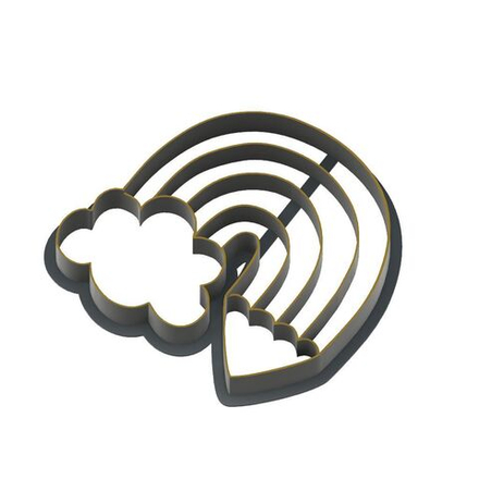 Формочка радуга