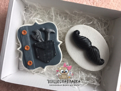 Силиконовая форма Усы