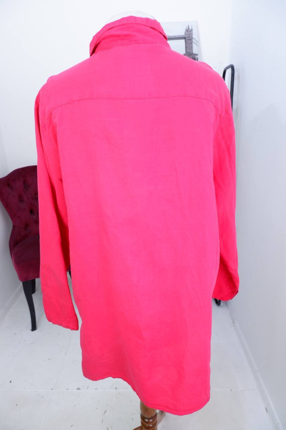 Платье M&S Mode рубашечного кроя, маркировка 44/46, визуально на 50/52 размер