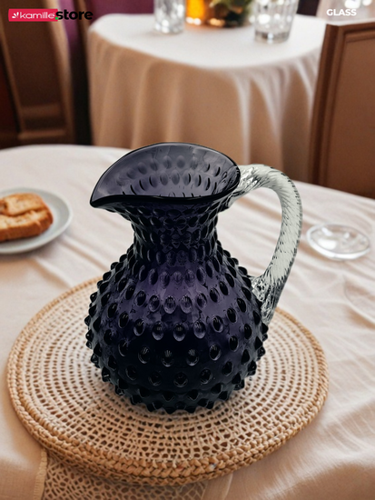 Графин стеклянный 1,5 л. фигурный "Шипы"