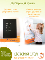 Световой песочный стол "Ученый Кот" Базовый