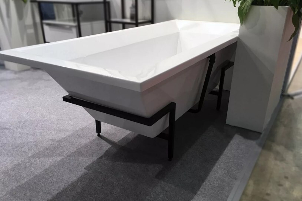 Ванна из литьевого мрамора Эстет Стелла 180х80 белая, ФР-00002809