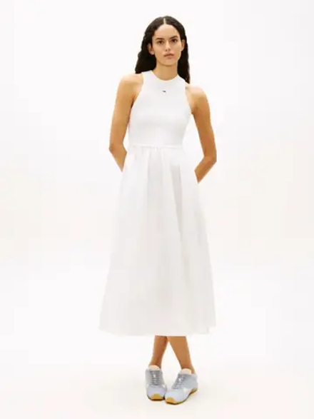 Платье женское TOMMY JEANS TJW RIB POPLIN TANK
